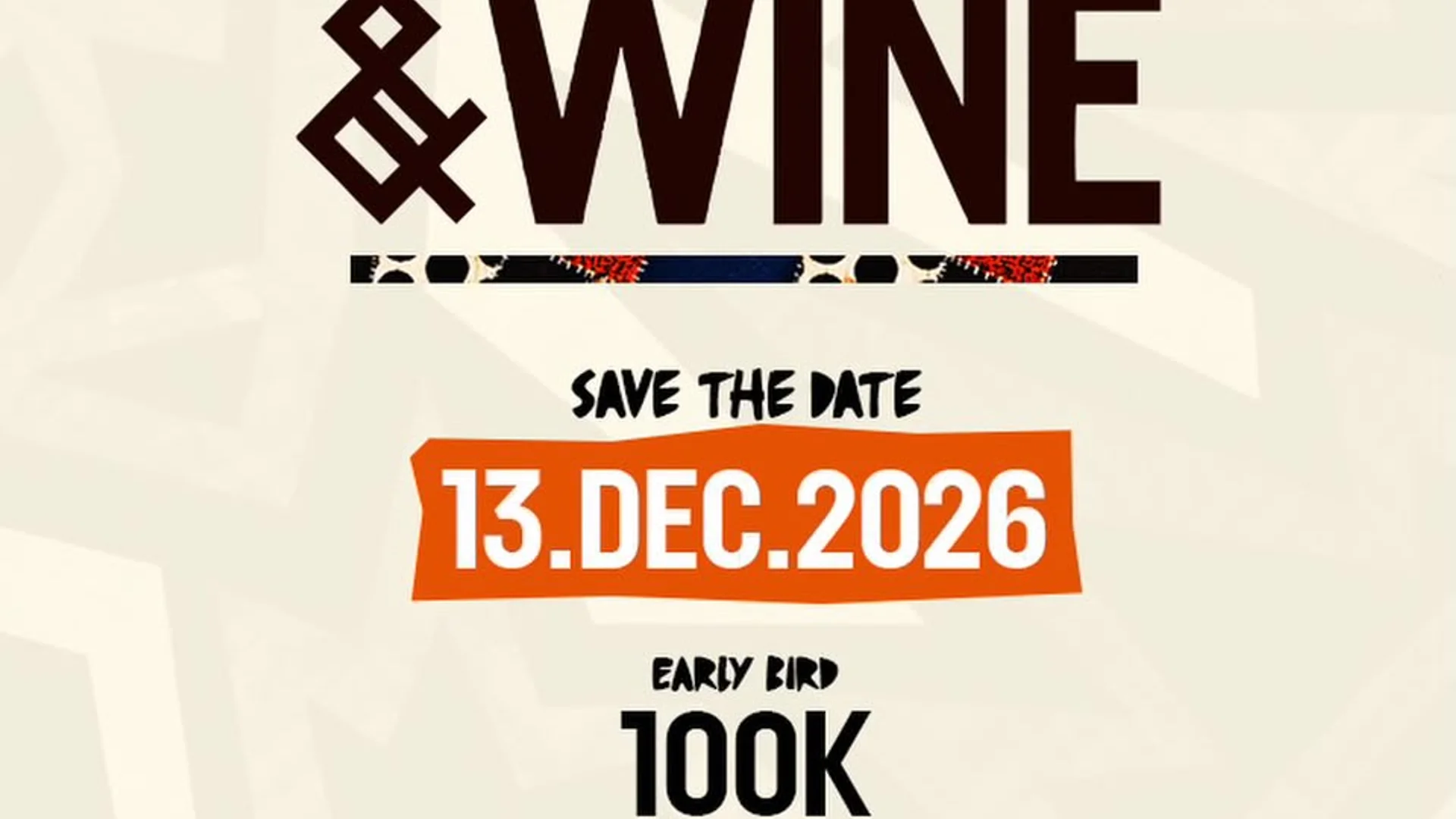 Blankets & Wines will be happening on 3th December 2026